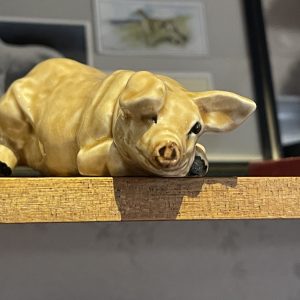 Sweet Little Ceramic Pig