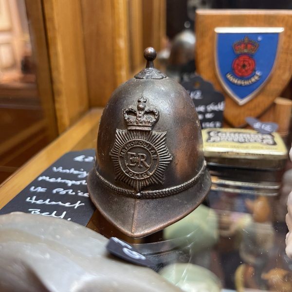 Vintage Metropolitan Police Helmet Bell