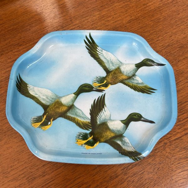 Vintage Kitsch Duck Tray