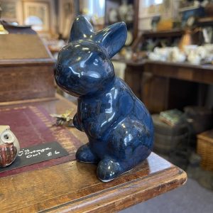 Blue Vintage Bunny Rabbit