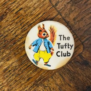 The Tufty Club Vintage Badge