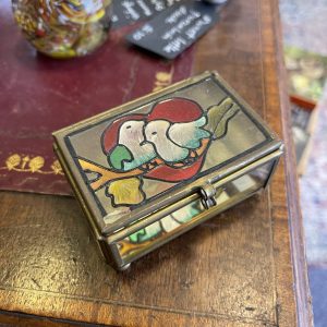Vintage Hand Crafted Trinket Box