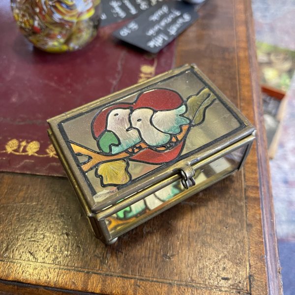 Vintage Hand Crafted Trinket Box