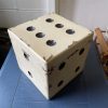 Quirky Wooden Dice Storage Box