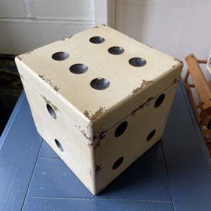 Quirky Wooden Dice Storage Box