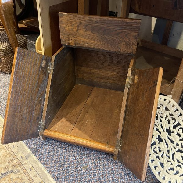Lovely Antique Oak Coal Box - Image 2