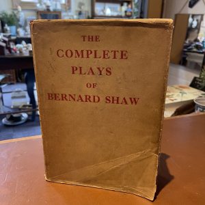 The Complete Plays Of Bernard Shaw, 1934