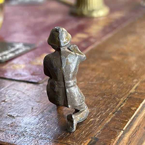 Vintage Lead Soldier With Binoculars - Image 4