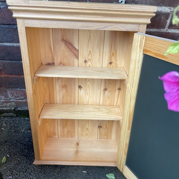 Lovely Pine Mirrored Wall Cabinet - Image 2