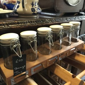 Set Of Six Storage Jars