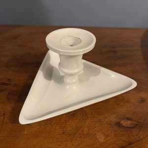 Vintage Enamel Triangular Candle Holder