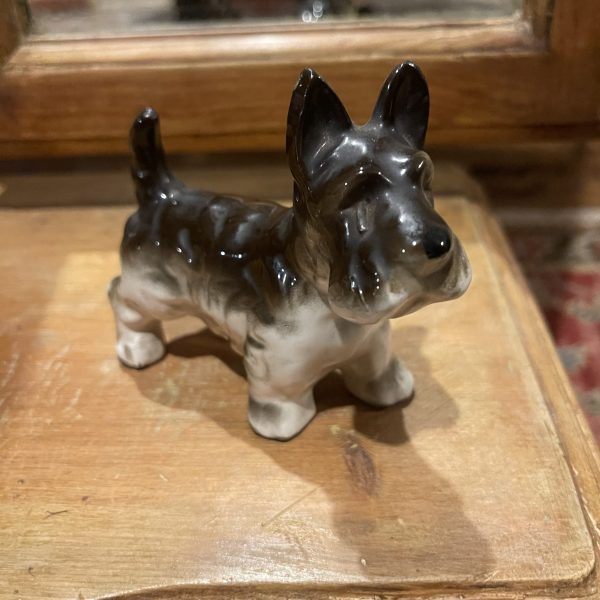 Vintage Japanese Porcelain Scotty Dog