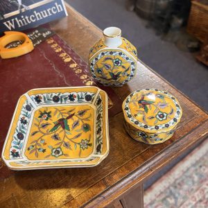Vintage 80’s St Michael’s Hummingbird 2 piece miniature set