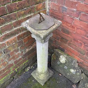 Beautiful old Stone Column Sundial