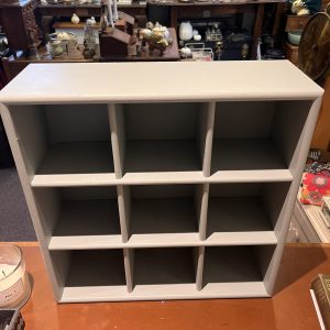 Solid wood painted cubbyholes