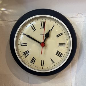 Quartz Clock, Dark Blue