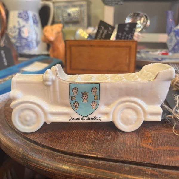 Carlton Ware Crested Charabanc Ceramic Vehicle Arms of Reading DN999