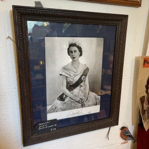 Beautiful Framed Print Of Queen Elizabeth II