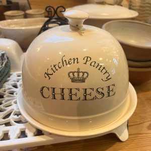 Cheese Dome Kitchen Pantry with crown motif