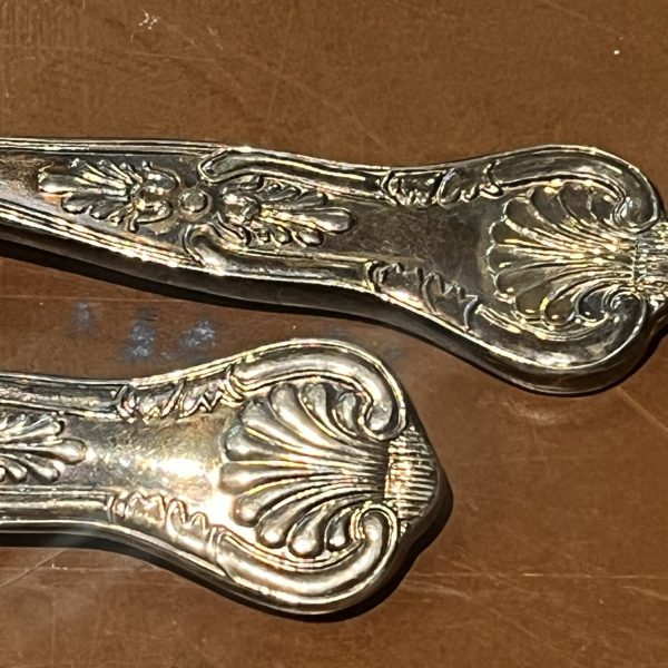 Antique Silver Plated Serving Spoons Made In England - Image 3