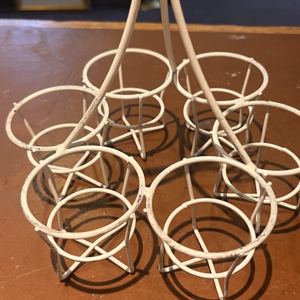 Rooster Coated Wire Egg Basket - Image 2