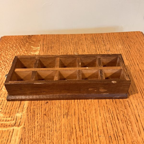 Wooden vintage thimble trinket holder - Image 2