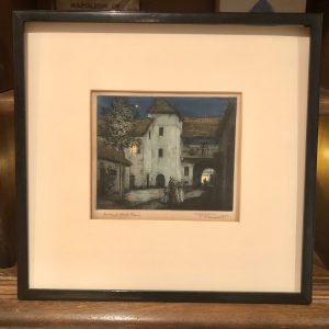 Frederick Marriott Signed Etching