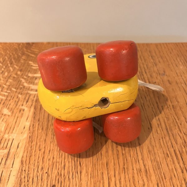 Wooden Vintage Duck Pull Along Toy - Image 4