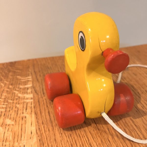 Wooden Vintage Duck Pull Along Toy - Image 3