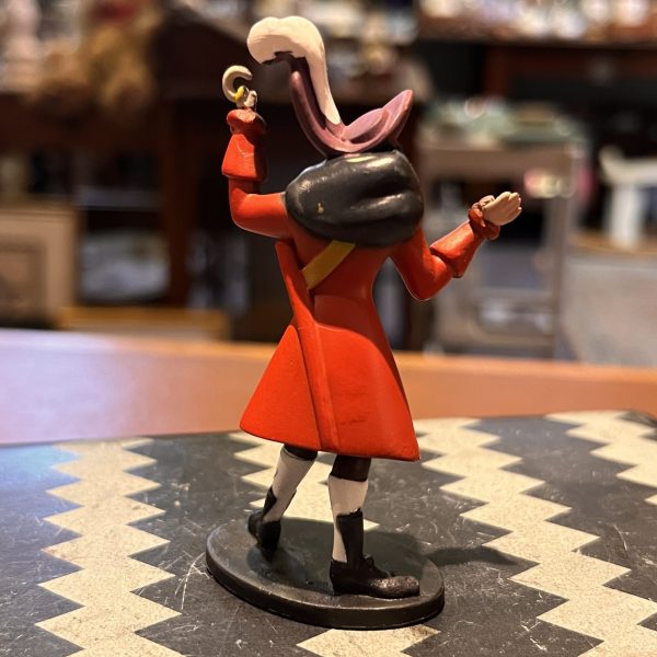 Disney Vintage Captain Hook (Peter Pan) Plastic Figurine - Image 2