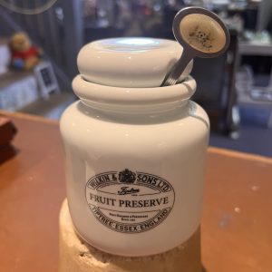 Wilkin & Sons England Fruit Conserve Jam Pot & Spoon