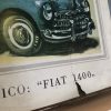 Vintage Fiat Poster - Giorgio De Chirico, Fiat 1400, 1950 - Image 4