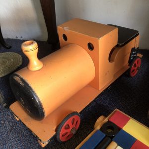 Handmade Vintage Ride on Child's Toy Train