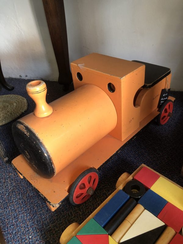 Handmade Vintage Ride on Child's Toy Train