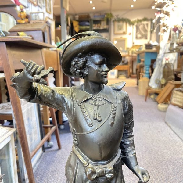 Elegant Pair of Statues of Cavaliers - Image 2
