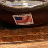 Pretty USA Pottery glazed dish with integrated crytals - Image 3