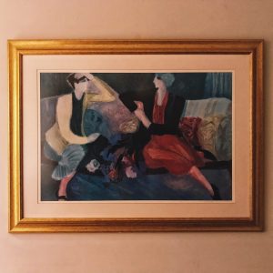 Barbara Wood, Best Friends, Limited Edition, Mid Century Print