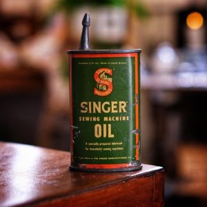 Singer Sewing Machine Oil Tin