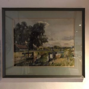 Original Watercolour of Kennet & Avon Canal By Reginald Smith