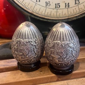 Antique H. Hooijkaas Salt & Pepper Set