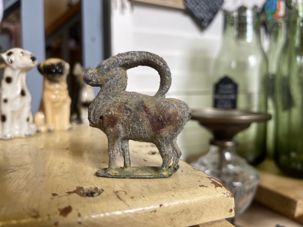 Figure Of Ram With Patina - Ancient Find