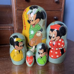 Vintage Disney Nesting Dolls c1980s