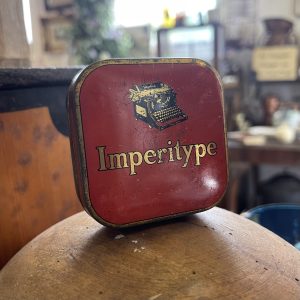 Imperitype Typewriter Ribbon Tin