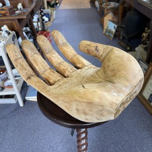 Hand Carved Wooden Hand