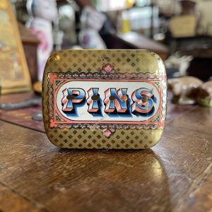 Vintage PINS tin