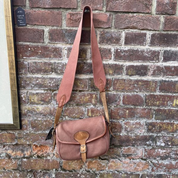 Vintage English Brady Halesowen Cartridge/Fishing Canvas Bag - Image 2