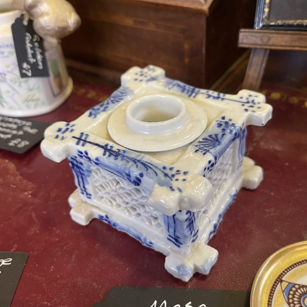 Late 19th Century Japanese Inkwell