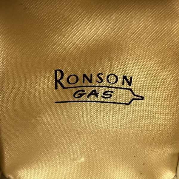 Ronson Petite Vintage Metalwork Floral Lighter - Image 4