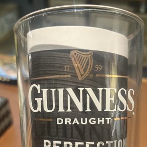 Guinness 90’s Glass in a Guinness Perfectionist Box