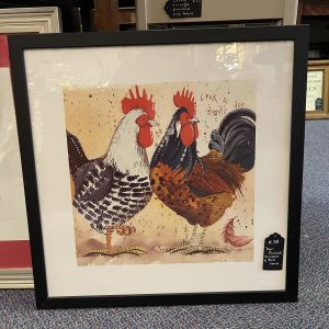 Hen Pecked, Print by Alex Clark